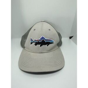 Patagonia Fitz Roy Trout Truckers Adjustable Cap Fishing Baseball Cap Hard Find